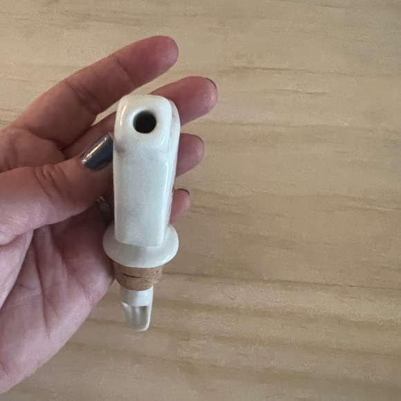 Vintage Ceramic Salignac Cofnac Optics Bottle Pourer made in UK Wade pottery - Picture 3 of 7